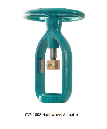 CVS Controls 1008 Manual Handwheel Actuator