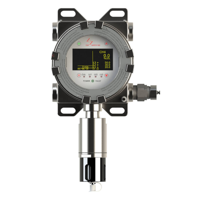 ESP SAFETY 100-0008-00-SS-2-2/100-0015-E-CO Gas Detector