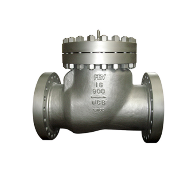 Check Valve, Swing, Long Pattern, 150 LB, RF, ASME B16.9