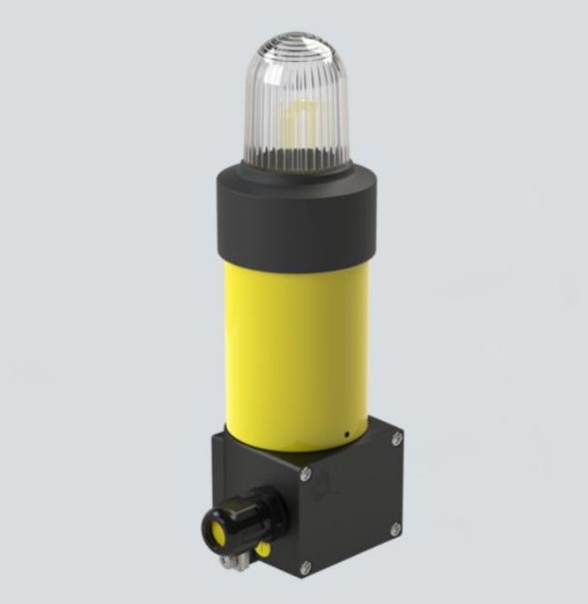 219849 Visual signalling device, LED / 5 J, ALU, compact, Series 6161