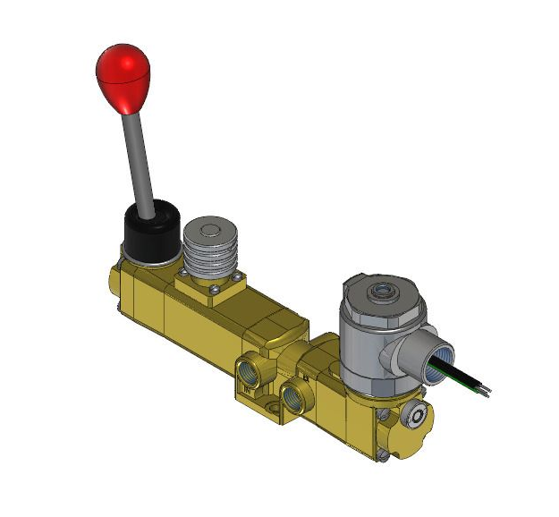 V Series 3-Way 24VDC Control Valves (Brass)